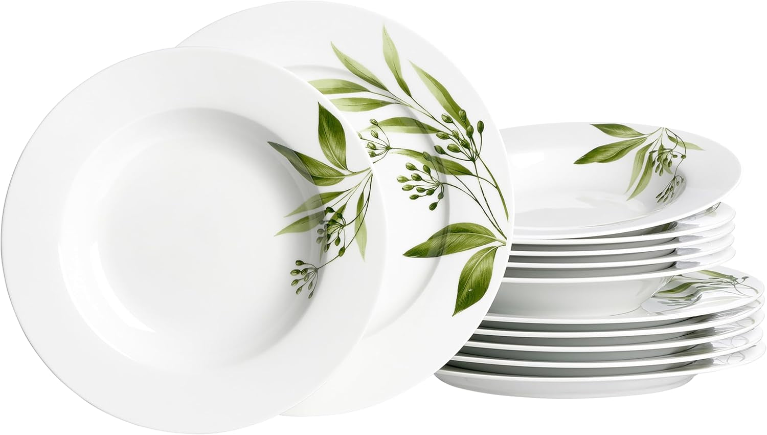 Ritzenhoff & Breker Evora Servege, 12 stykker, porcelæn, hvid