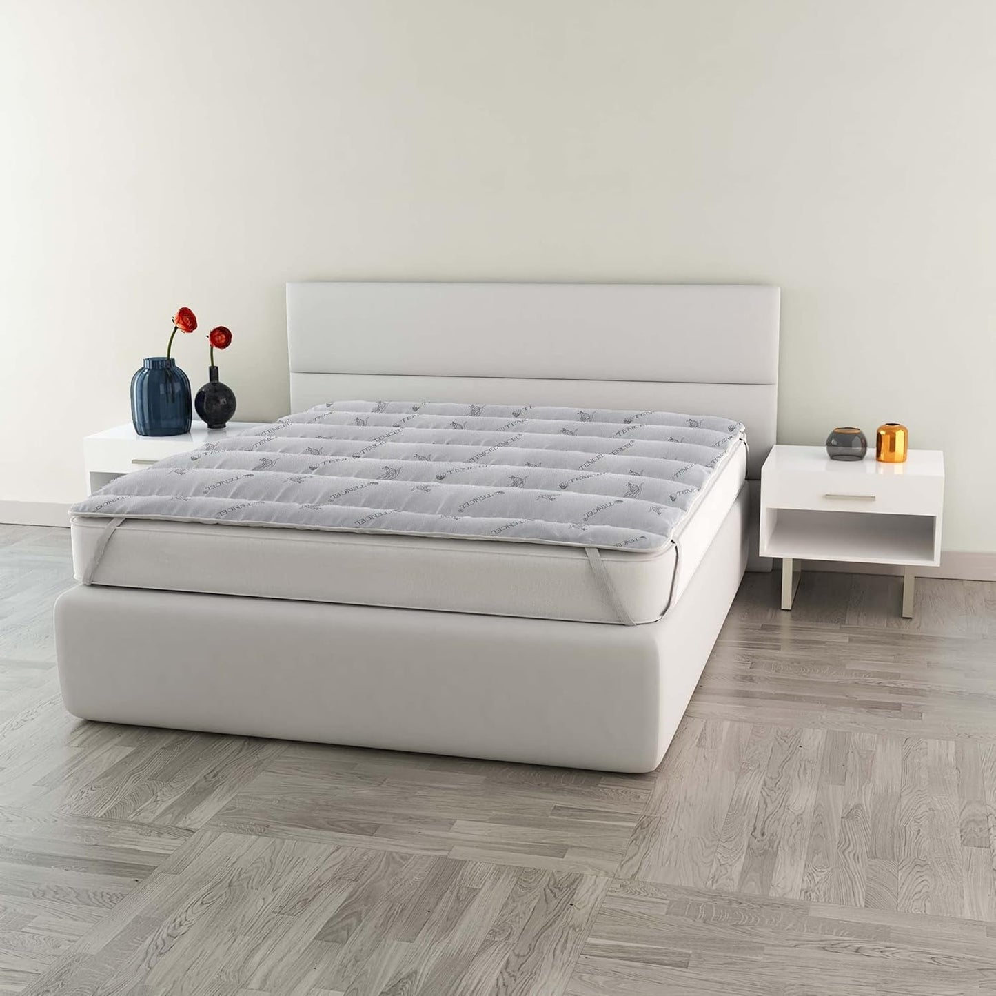 MB Home Italia, Topper, Termokontrol, Dobbelt 160X195 Cm Dyner og dyner Naty Shop Dobbelt 160X195 Cm Tencel