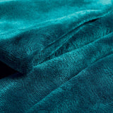 Douceur D'Intérieur FLANOU Plaid, Polyester, Blå, 125 X 150 Cm Dyner og dyner Naty Shop