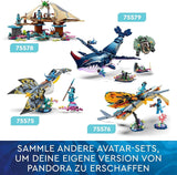 LEGO Avatar Opdagelsen af Ilu Vandsti byggelegetøj med undervandsfigur Pandora Collection Sæt til børn og filmfans fra 8 år og opefter 75575 Byggesæt Besuche den LEGO-Store