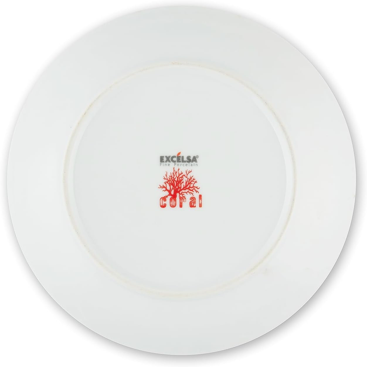 Excelsa Coral bordservice, 18 dele, porcelæn, rød