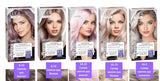 Farve & pleje permanent hårfarve 120ml, professionelt resultat, dækker gråt hår, beriget med olieplejekomplekser-Langvarig hårfarve (10.1 Super lys askeblond) Hårfarve Naty Shop