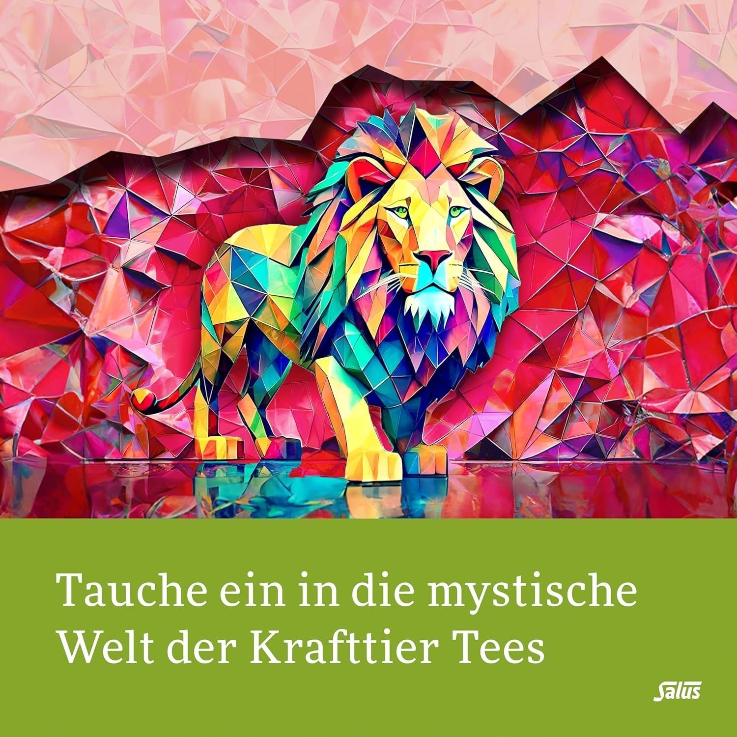 Salus - Krafttier Tea - Brave Dragonfly - 1X 15 filterposer (24g) - Urtete med citronsmag - Med perikon - Smag - Bio