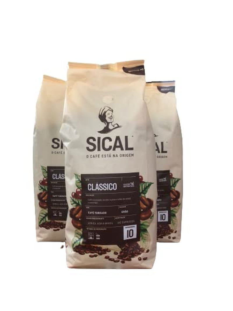 , portugisisk ristede kaffebønner, 3 x 1 kg