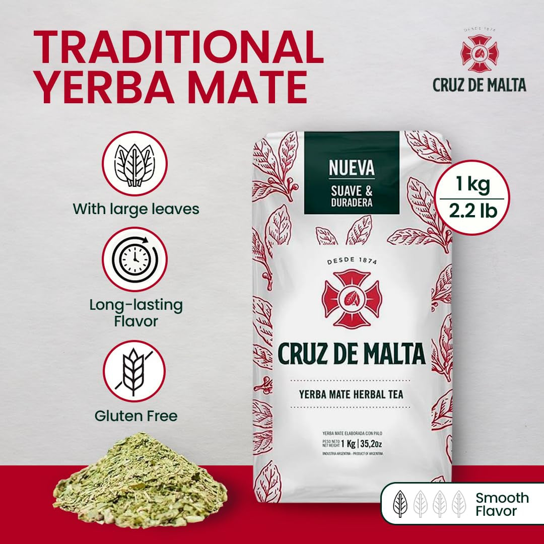 Argentinsk mate-te med stykker stilke, 1 kg.