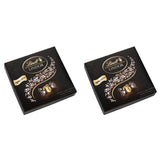 Gaveæske LINDOR Extra Black 70% Cacao, Gavechokolade, ca. 15 LINDOR trøfler, 186 g (pakke med 2)