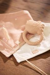 Jollein Natural Rubber Baby Bringning - Smukke Fugle - Baby Bringning - Bringehjælp - Harmløs og BPA Fri - Baby Legetøj