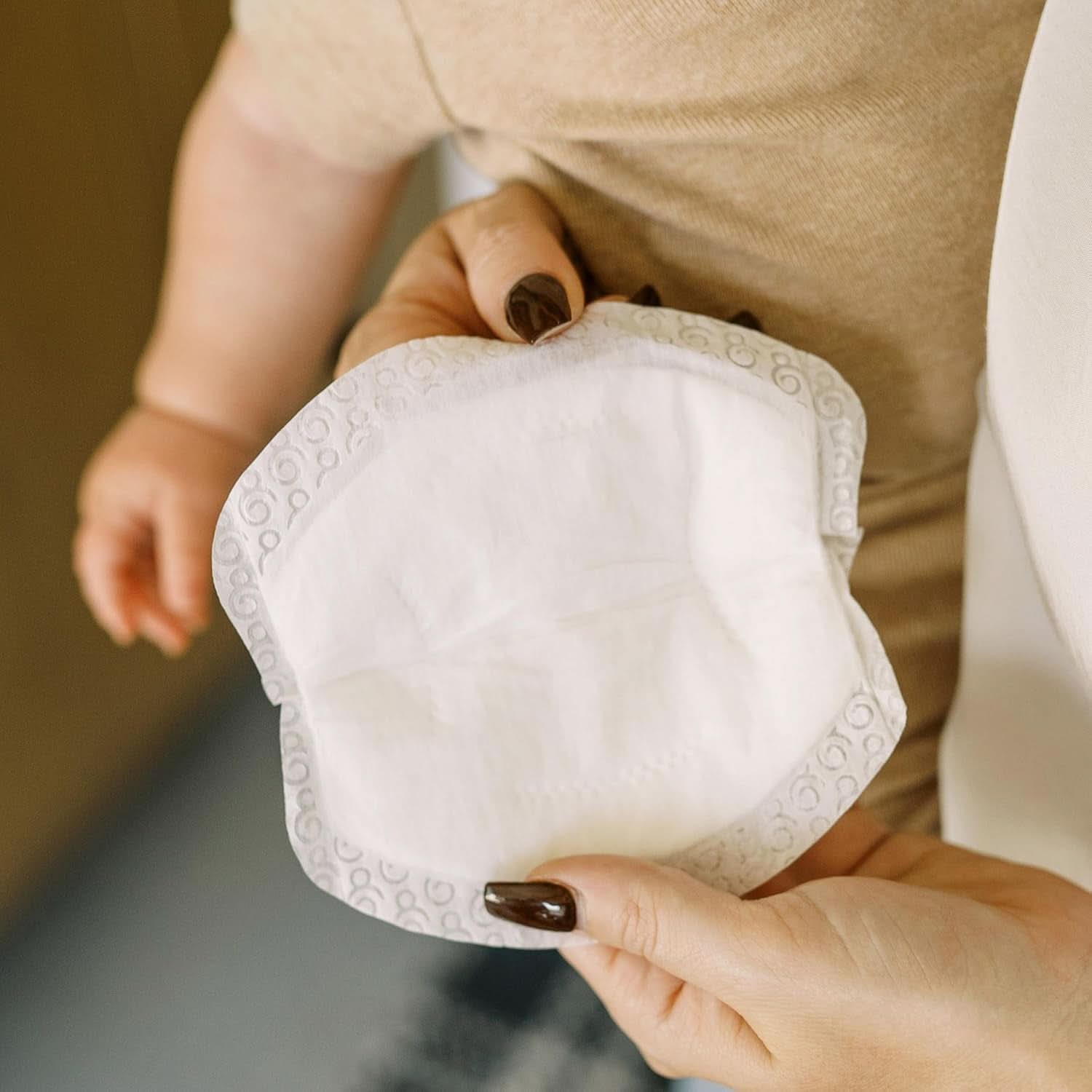 Engangsskiver, absorberende, sorte, 60 stk. Mad og ammetilbehør Bebe Naty Shop