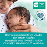 Virtuel pakke: Harmony Size 1 og Aqua Wet Wipes