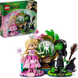 LEGO Wicked Elphaba og Glinda Dolls - Witches of Oz Collectible Figures Legetøj - Kreativ gave til piger 10+ og filmfans - 75682 Byggesæt Besuche den LEGO-Store Standardtitel