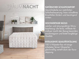 Traumnacht afslapningstæppe 135 X 200 Cm, 4 kg vægtet tæppe til beroligende og afspænding, anbefales til voksne, Oeko-Tex certificeret, produceret i henhold til tyske kvalitetsstandarder Dyner og dyner Naty Shop