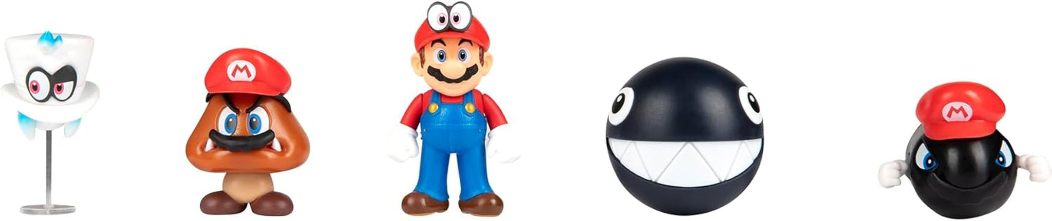 Ksruee Super Mario Mario Odyssey 5,6 cm Pack Action Figures Naty Shop
