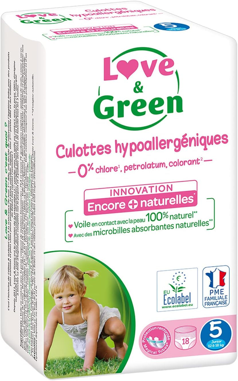 Hypoallergene bleer, str. 5, 1 pakke - 18 stk