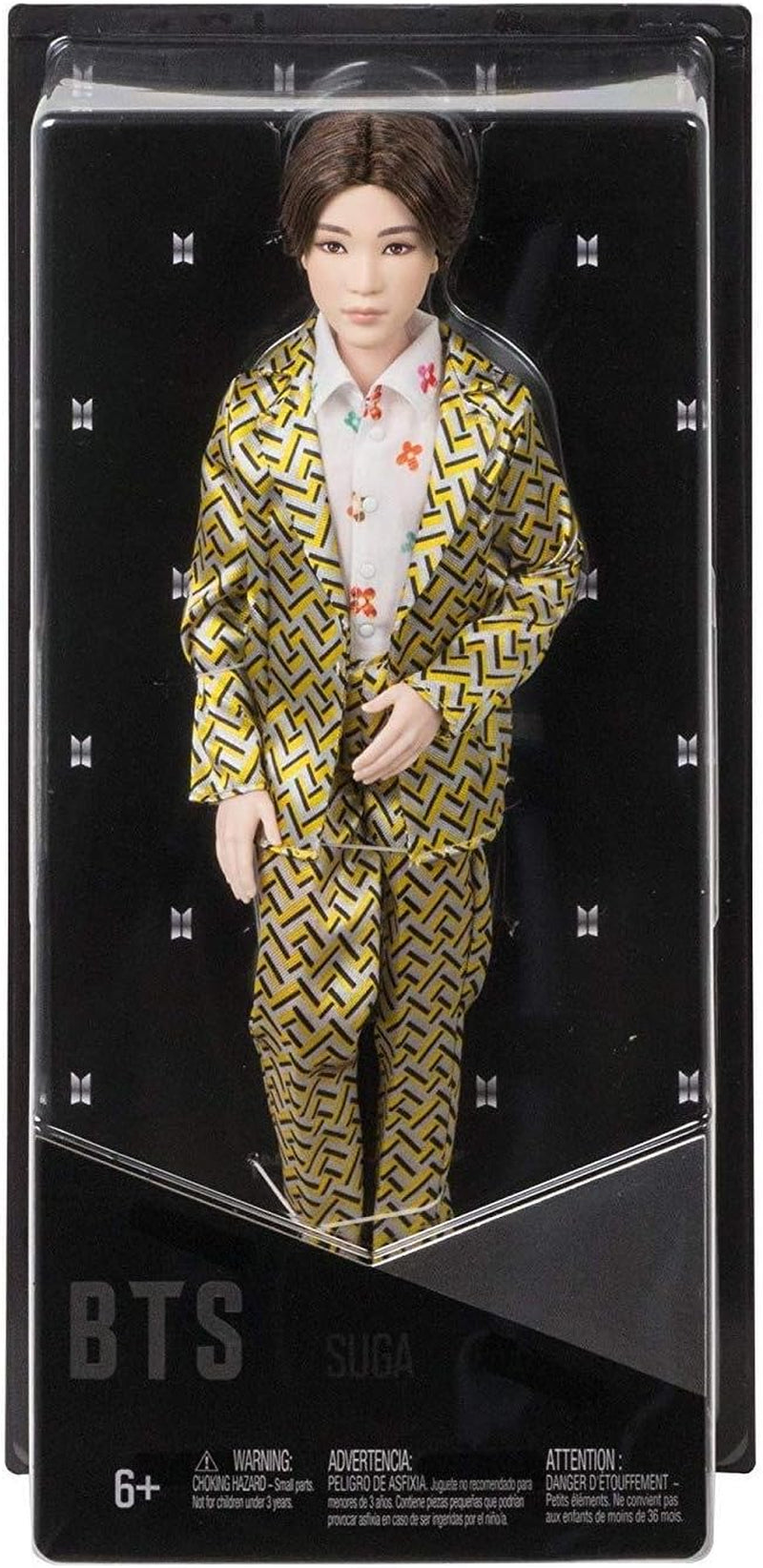 Mattel GKC92 - BTS Idol Suga Action Figur, K-Pop Merch samlerlegetøj, Multicolor
