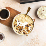 Protein Works - Proteingrød 360 | Myte Yderligere vitaminer og mineraler | Proteinreiches Frühstück | Kalorienarme Haferflocken | 6 portioner | Mælkechokolade 500G Cereal Naty Shop
