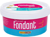 DECOCINO hvid fondant - værdipakke på 7 kg - ideel til dekoration af kager, tærter, cake pops - vegansk og laktosefri Naty Shop sukkerpasta 1 kg