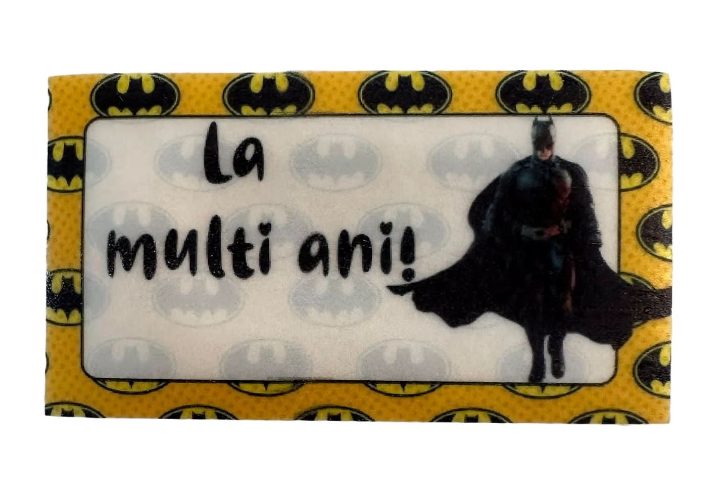 Spiselig sukkerdekoration, Batman - "Happy Birthday!" Nati butik