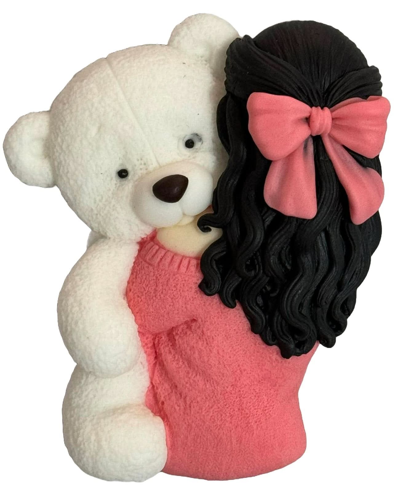 Spiselig sukker dekoration, Beautiful Lady Sugar Paste Decorations Nati Shop
