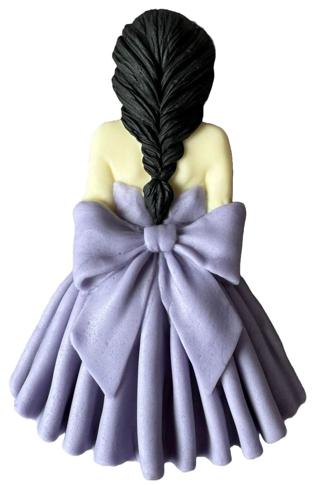 Spiselig sukker dekoration, Beautiful Lady Sugar Paste Decorations Nati Shop