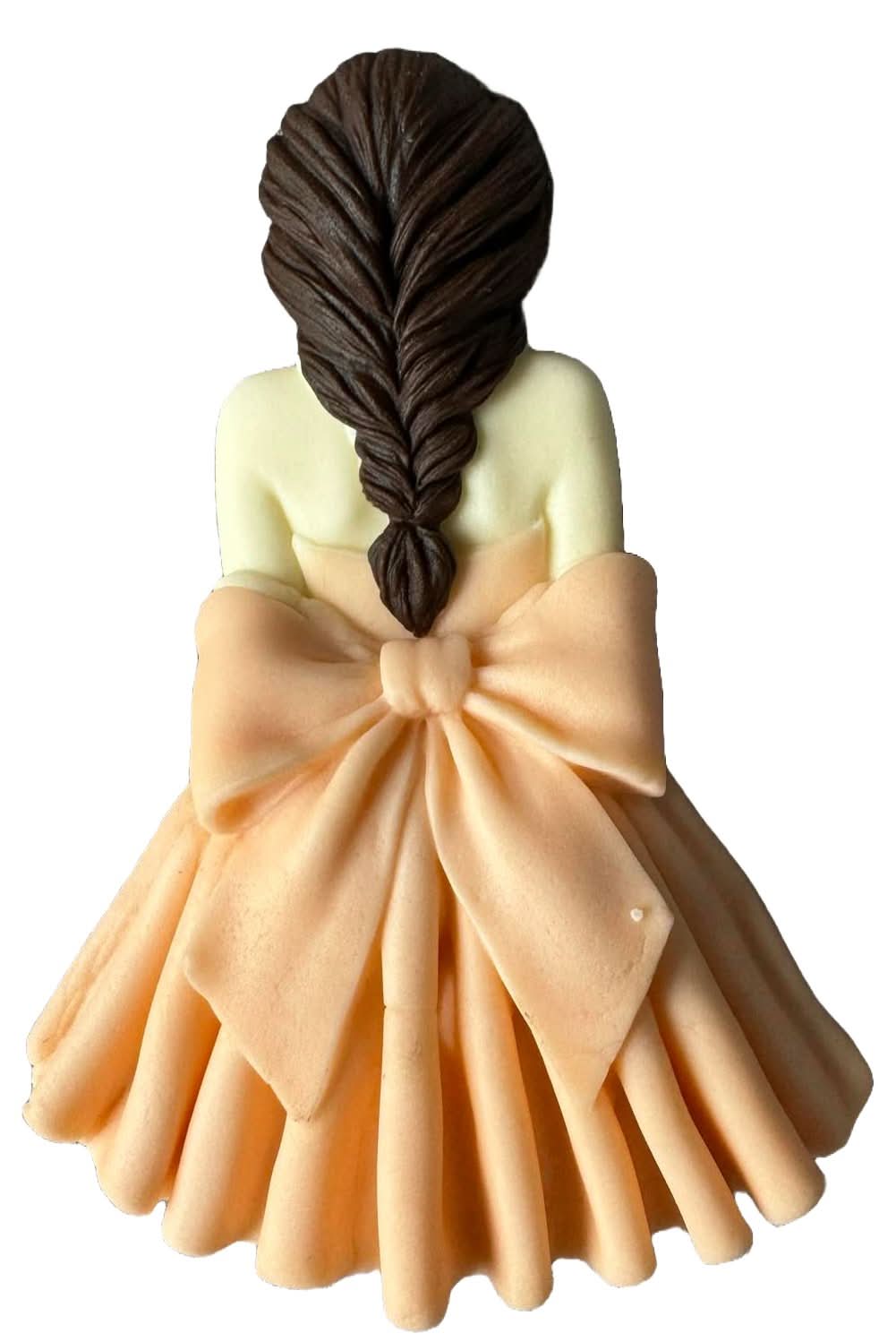 Spiselig sukker dekoration, Beautiful Lady Sugar Paste Decorations Nati Shop