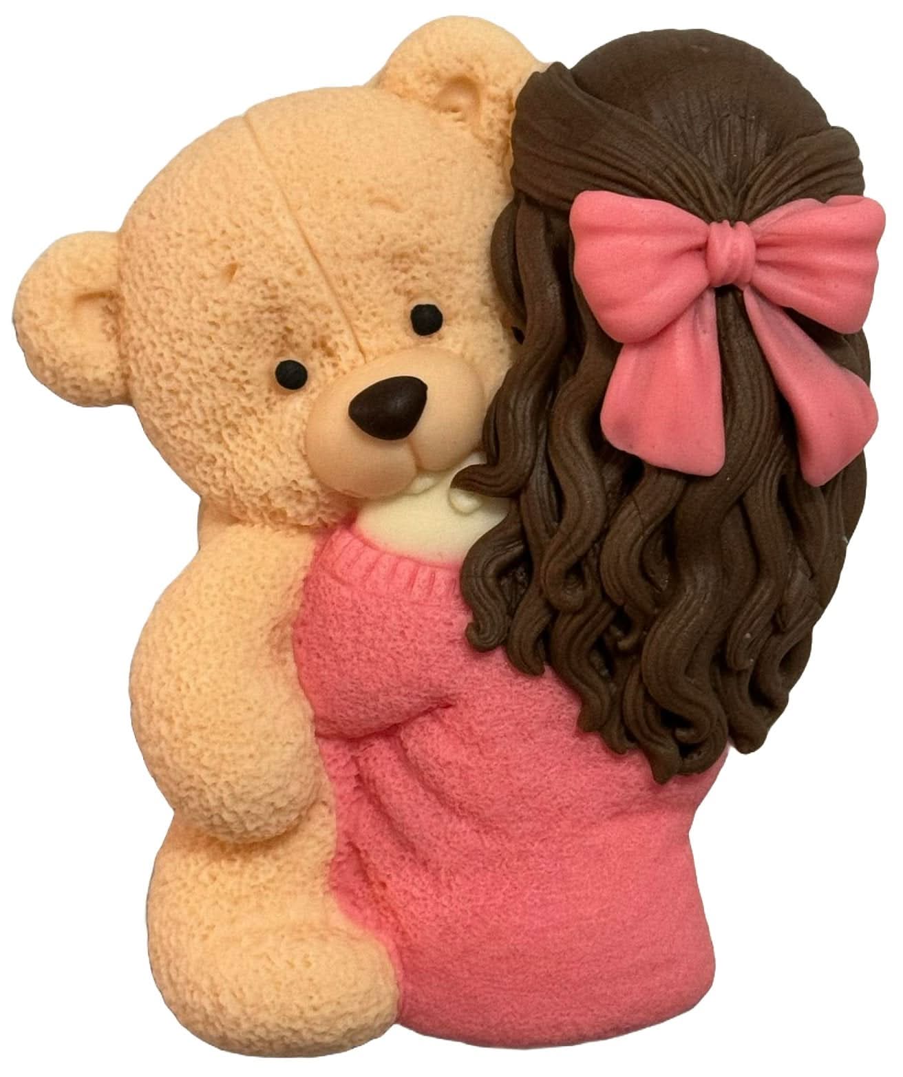 Spiselig sukker dekoration, Beautiful Lady Sugar Paste Decorations Nati Shop