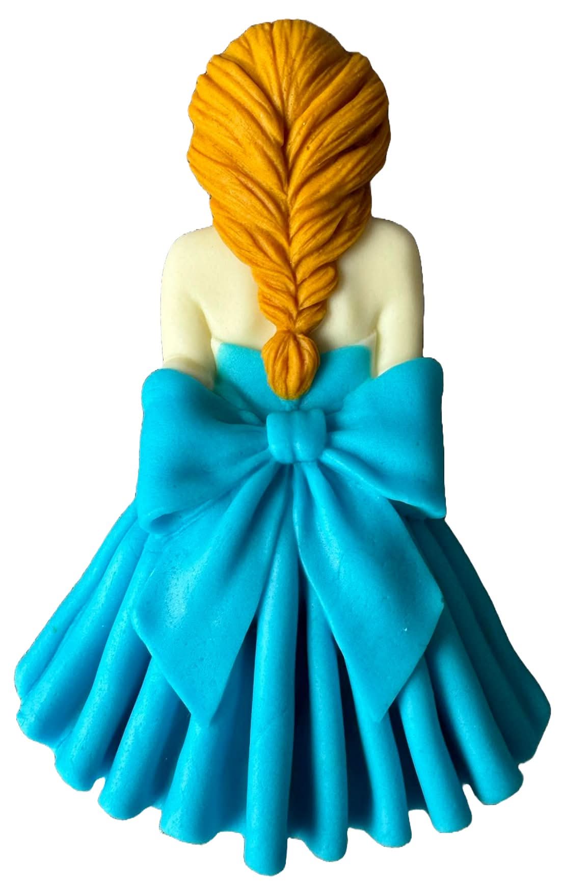 Spiselig sukker dekoration, Beautiful Lady Sugar Paste Decorations Nati Shop