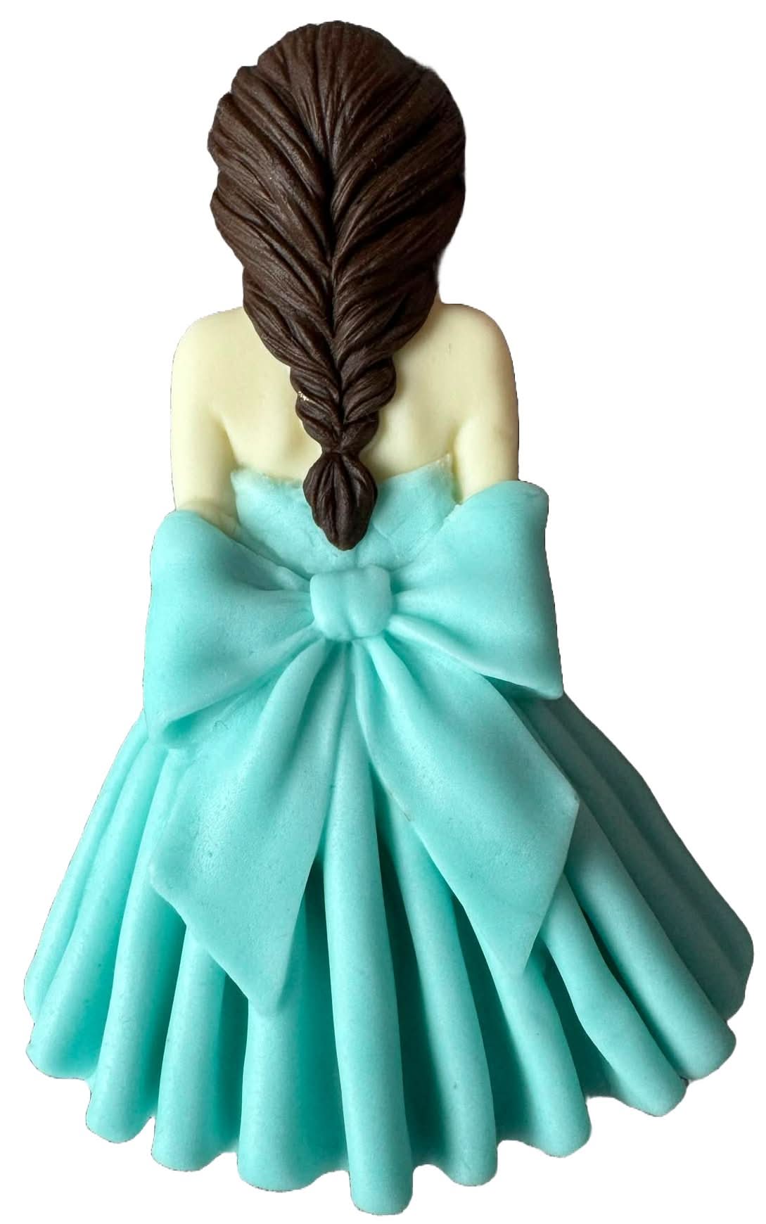 Spiselig sukker dekoration, Beautiful Lady Sugar Paste Decorations Nati Shop