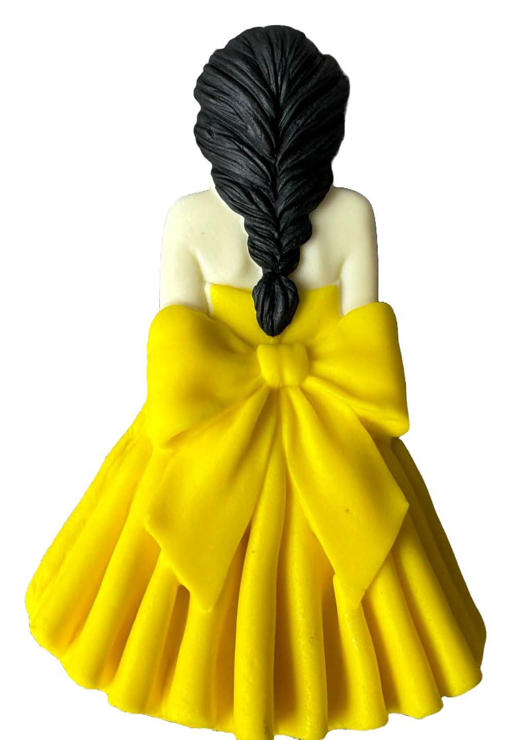 Spiselig sukker dekoration, Beautiful Lady Sugar Paste Decorations Nati Shop