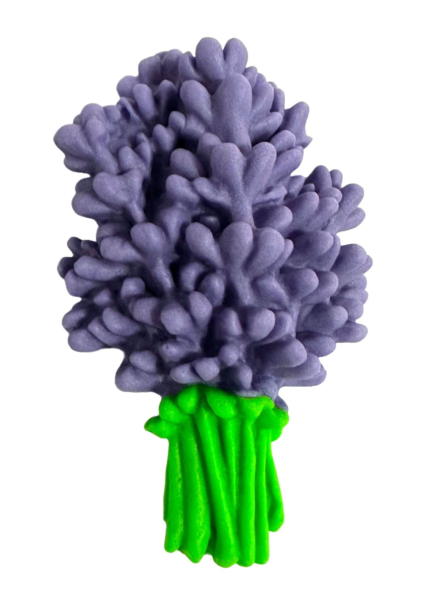 Spiselig sukker dekoration, Lavendel buket Dekorationer fra Sugar Paste Nati Shop