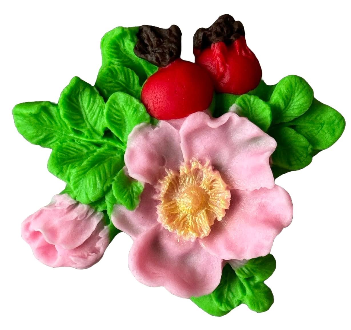 Spiselig sukkerdekoration, Valmuegrendekorationer fra Sugar Paste Nati Shop