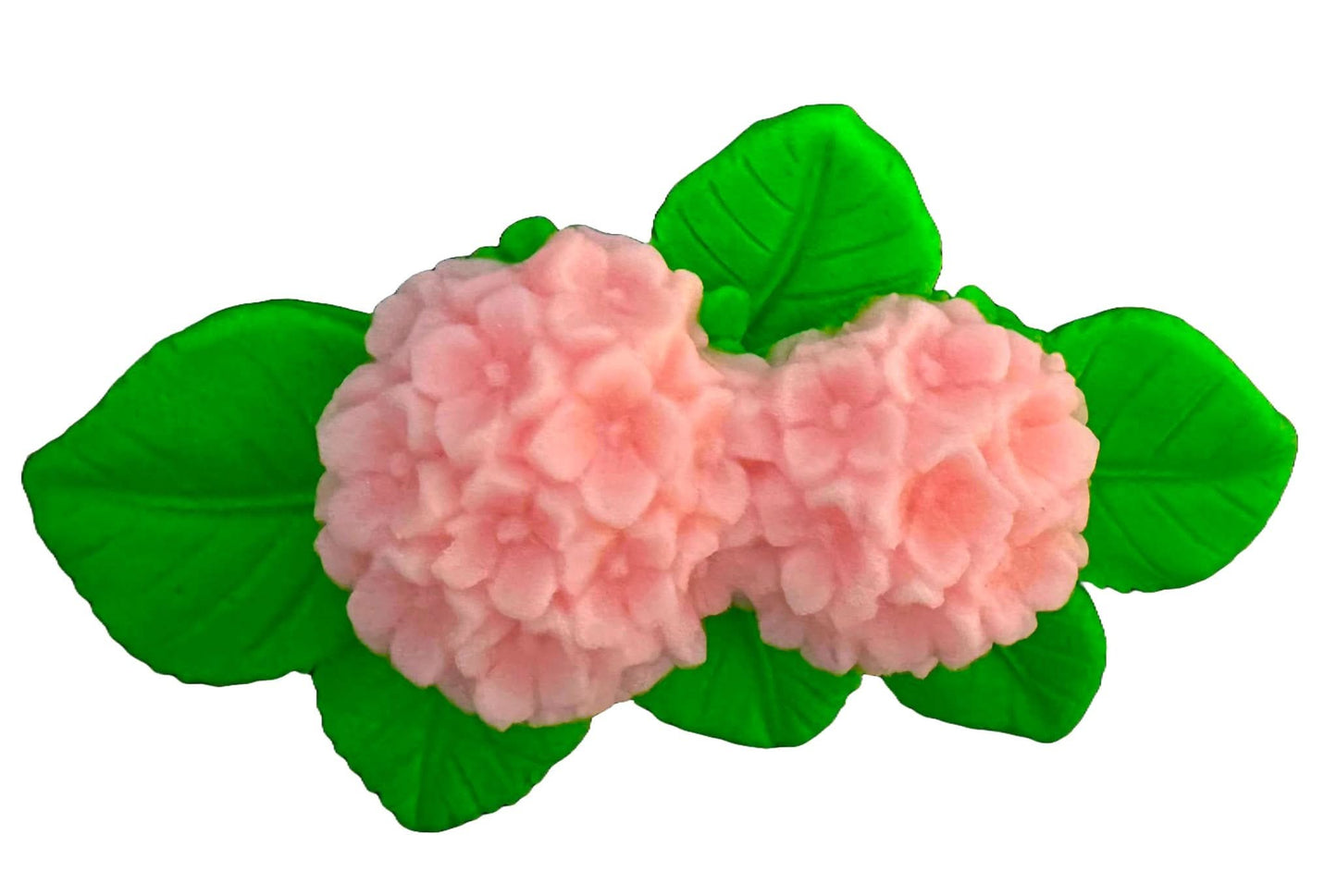 Spiselig sukkerdekoration, Hortensia-dekorationer fra Sugar Paste Nati Shop