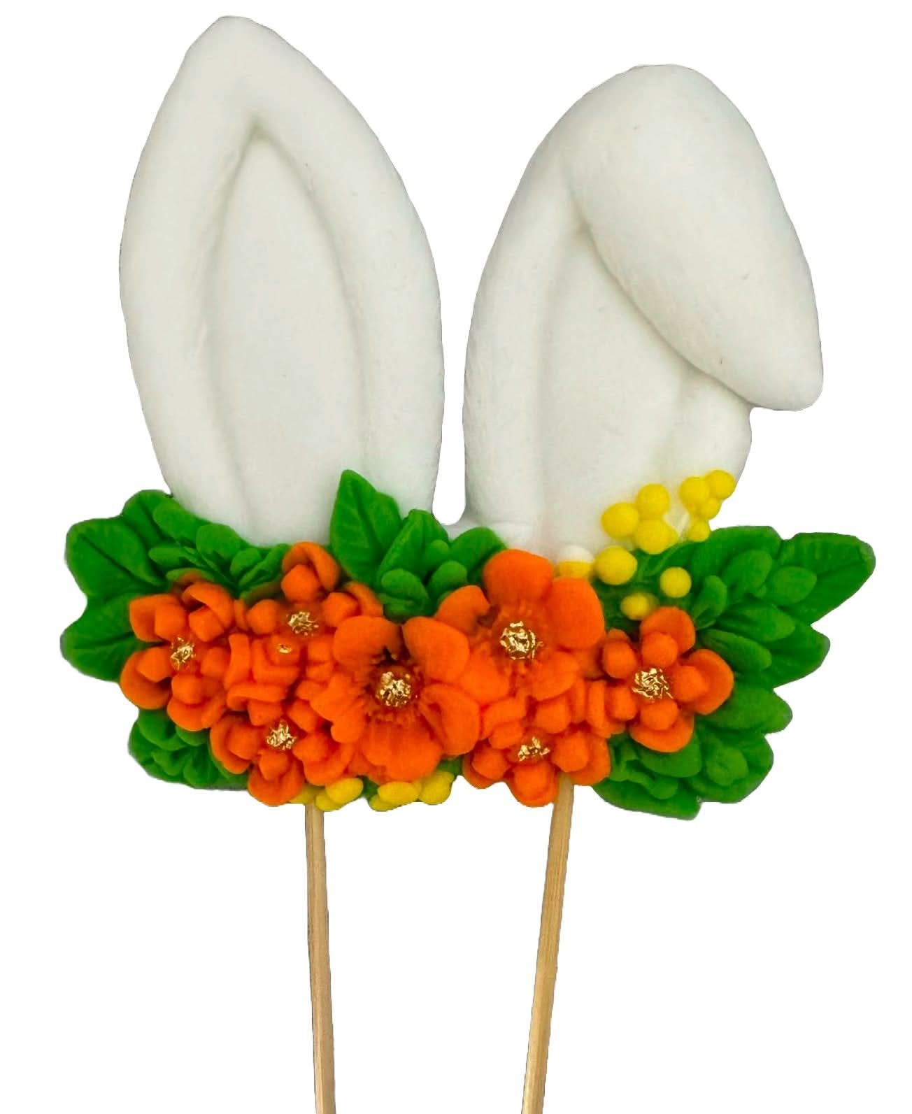 Spiselig sukkerdekoration, Bunny Decorations fra Sugar Paste Nati Shop