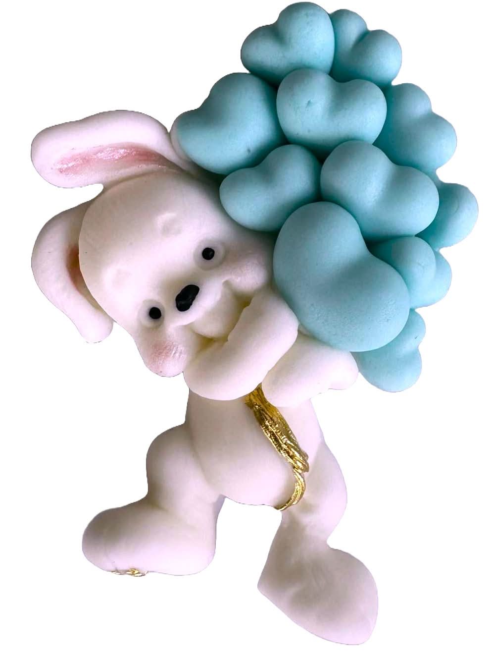 Spiselig sukkerdekoration, Bunny Decorations fra Sugar Paste Nati Shop