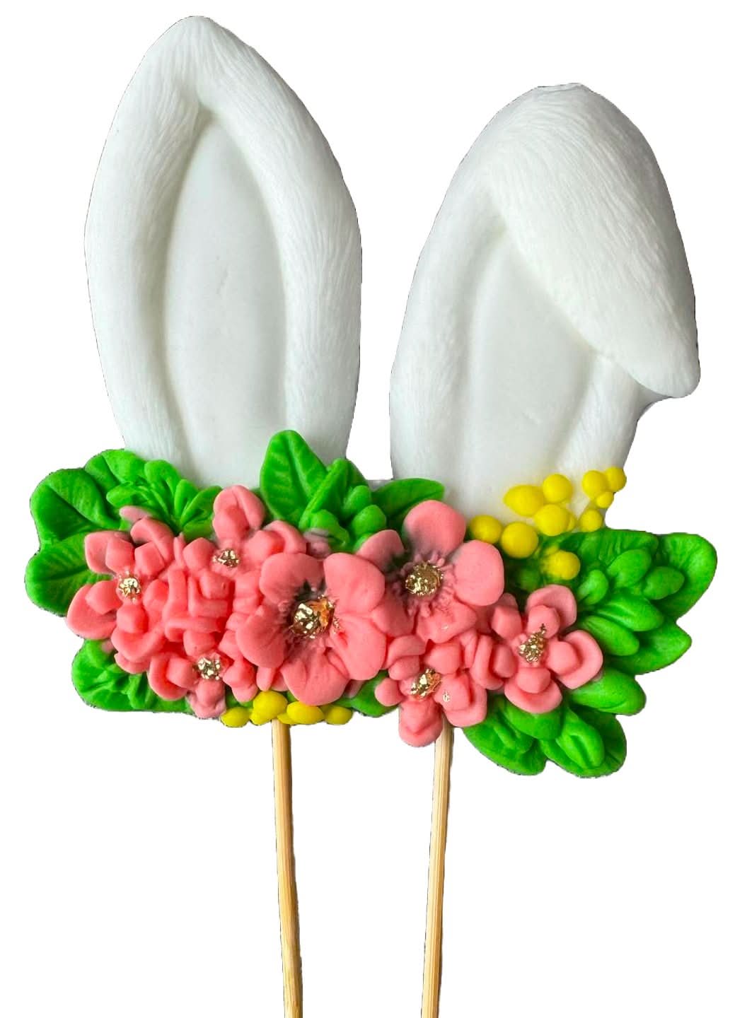 Spiselig sukkerdekoration, Bunny Decorations fra Sugar Paste Nati Shop