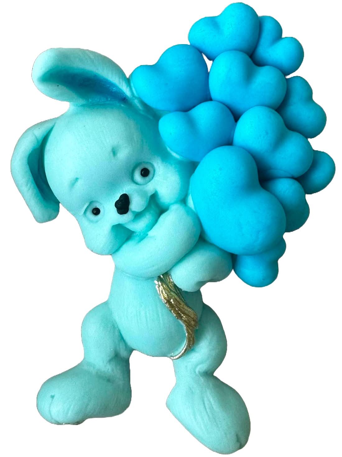 Spiselig sukkerdekoration, Bunny Decorations fra Sugar Paste Nati Shop