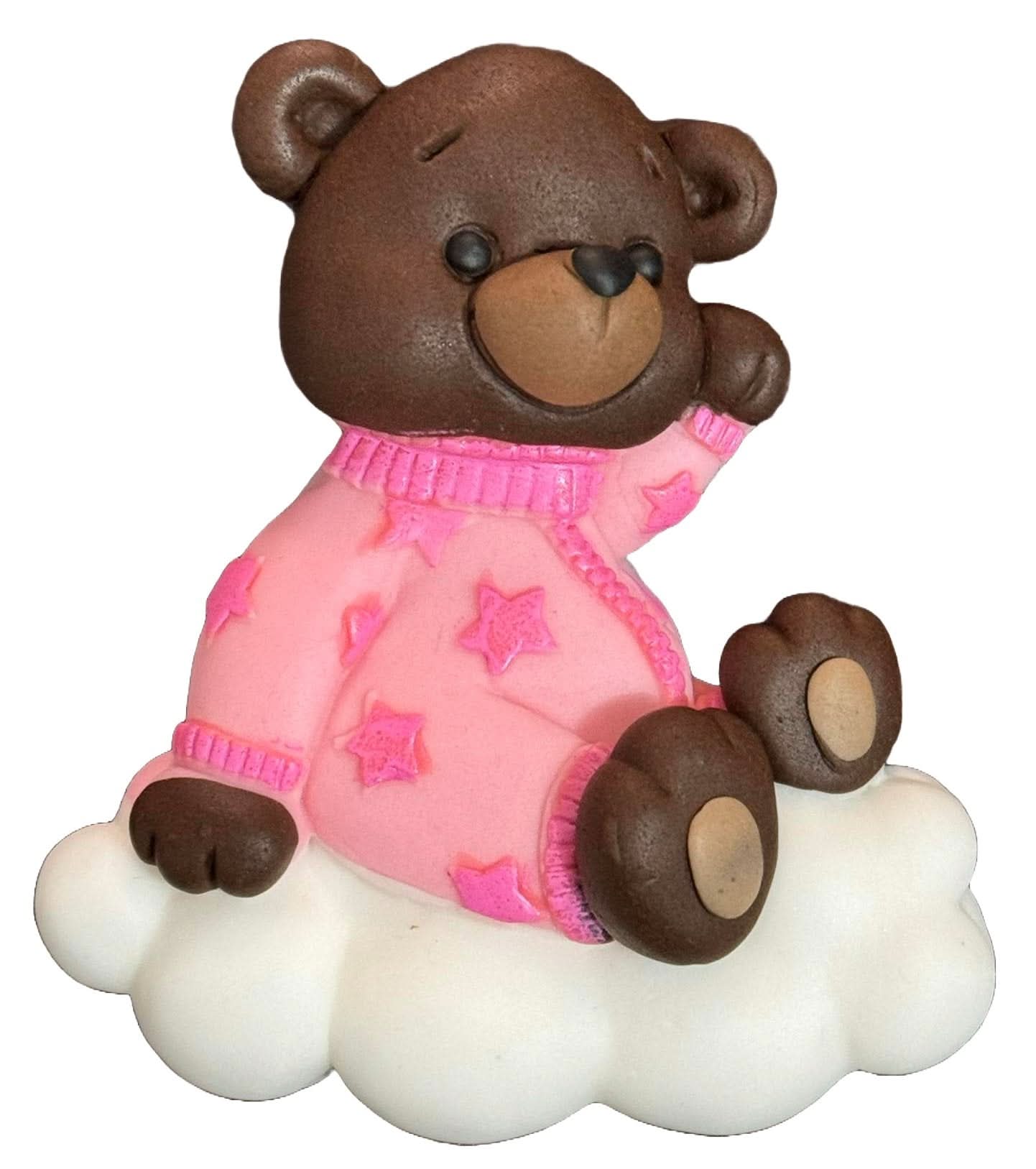 Spiselig sukkerdekoration, Bear on the cloud Dekorationer fra Sugar Paste Nati Shop