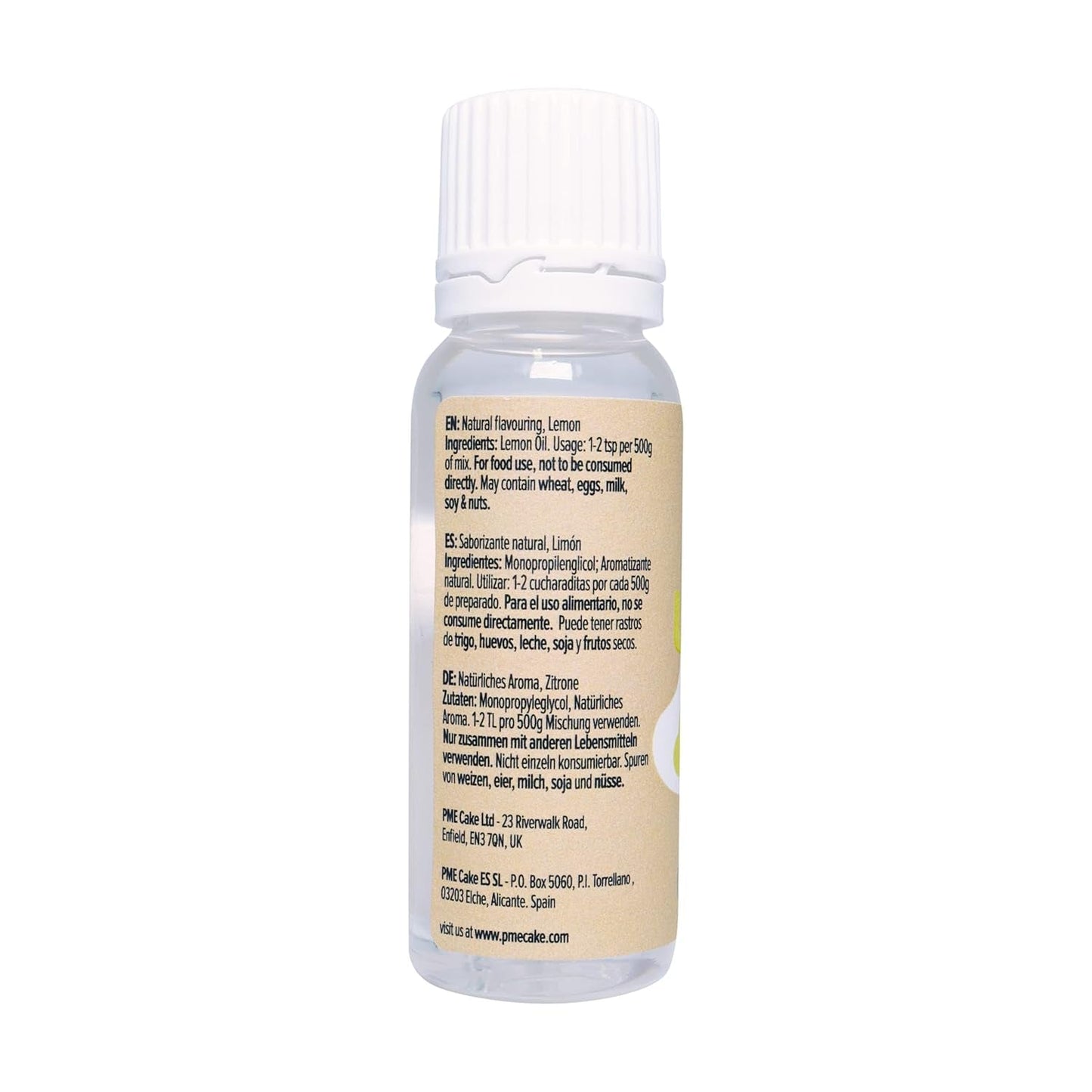 100 % naturlig citronsmag, 25 ml (pakke med 2) Sødemidler Naty Shop