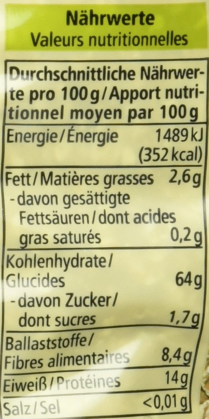 Økologiske speltflager, fine flager, 500g