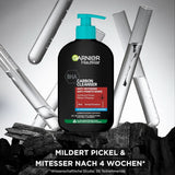 Garnier Charcoal Cleanser Ansigtsrensegel mod hudorme og bumser 250 ml bruser og bad Naty Shop
