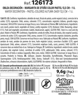 dekora - 12,5 cm Kæmpeblomst - Efterårsdahlia - Glutenfri, Laktosefri, Vegansk - Kagepynt til bryllupper, fødselsdage og desserter - Nem at bruge Naty Shop Sugarpaste