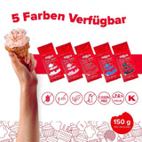 Dekora - Hvid sugarpaste fondant 150g - Perfekt til kager og bagepynt - Gluten- og laktosefri - Vaniljesmag - Blød, fleksibel og nem at forme til kreative dekorationer Naty Shop Sugarpaste