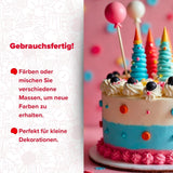 Dekora - Hvid sugarpaste fondant 150g - Perfekt til kager og bagepynt - Gluten- og laktosefri - Vaniljesmag - Blød, fleksibel og nem at forme til kreative dekorationer Naty Shop Sugarpaste