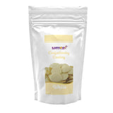 Dekozauber24 couverture dråber, hvide, 500 g, med hvid chokolade og vaniljesmag, Deco Melts chips, mikroovnsikker, til cake pops, kager, tærter, tærter, dryp eller glasur Naty Shop White sukkerpasta