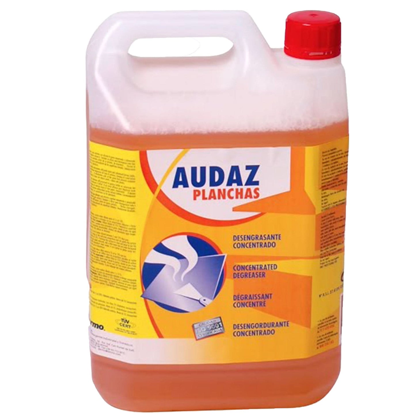 DERMO, Audaz Planchas, kraftig affedtningsmiddel til ovne og grill 5 L Detergenti Nati Shop