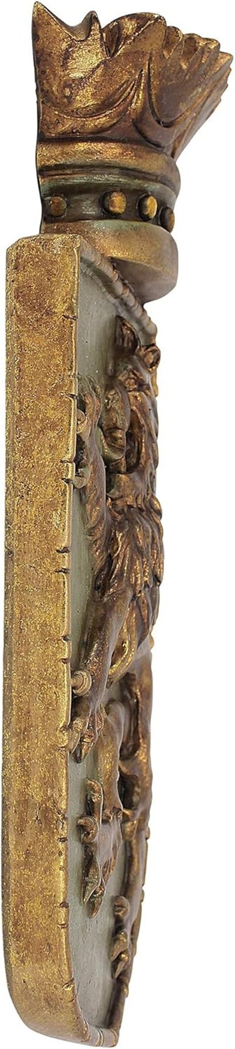 Design Toscano Middelalderskjold Lodret løve, vægskulptur Statuetter og skulpturer Naty Shop
