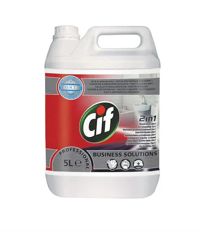 Cif Professional 2i1 badeværelsesvaskemiddel 5L Detergenti Naty Shop