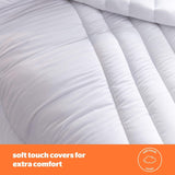 Silentnight Mine - Quilt 13,5 Tog, til king size seng, 200 X 200 Cm, hvid farve Dyner og dyner Naty Shop