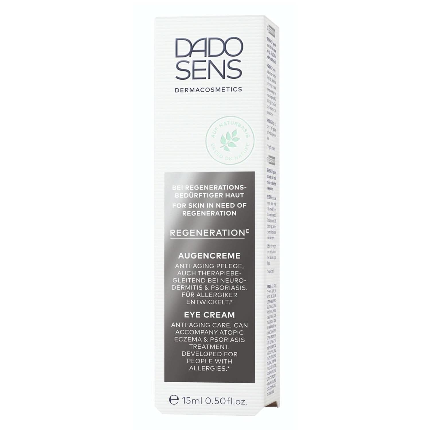 DADO, fugtgivende creme til moden hud, 15 ml Cosmetics and Beauty Naty Shop