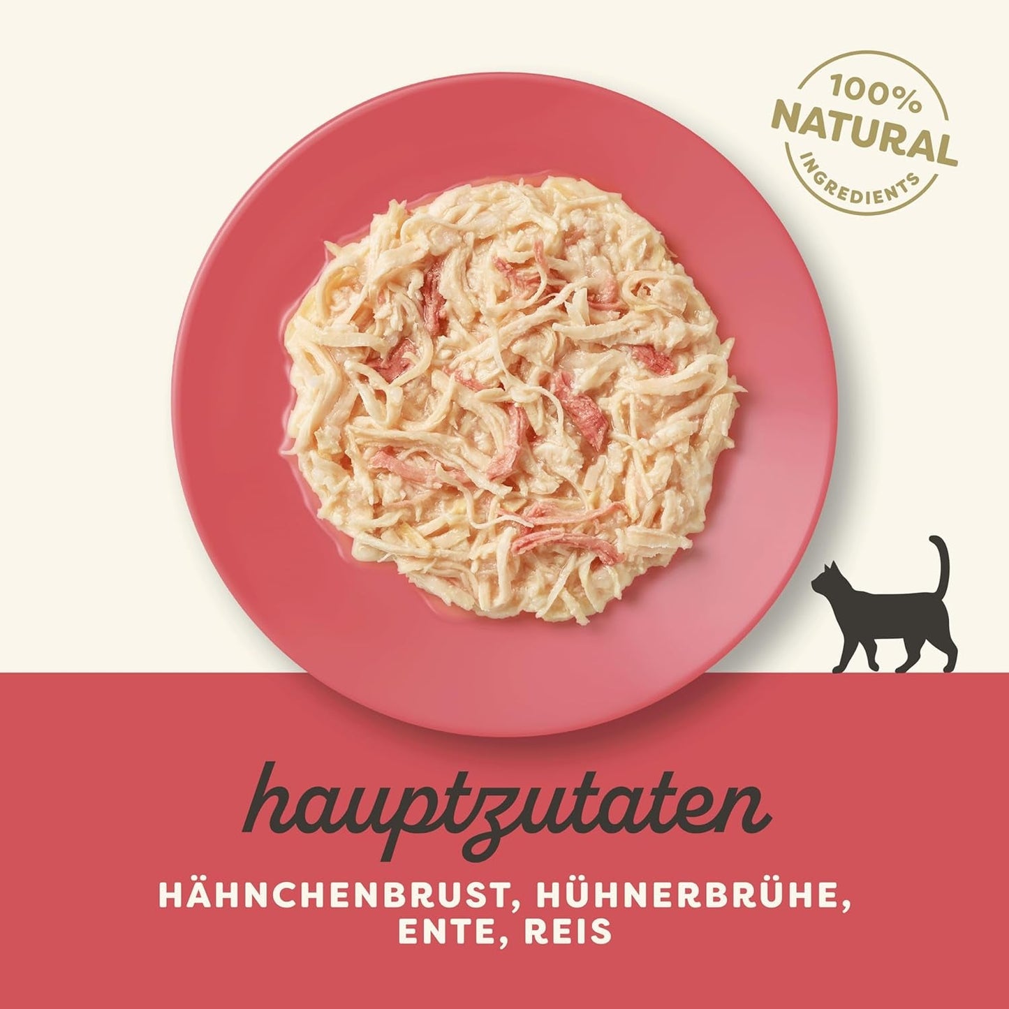Applaws Premium naturligt vådfoder til katte, kylling med and i suppe, dåse 70 g (24x70 g)