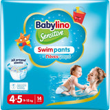 Bleer Sensitive svømmebukser, til hav og pool, str. 5-6 (over 14 kg), 84 stk.